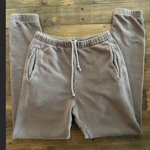 joah brown empire jogger - cocoa french terry - XS/S